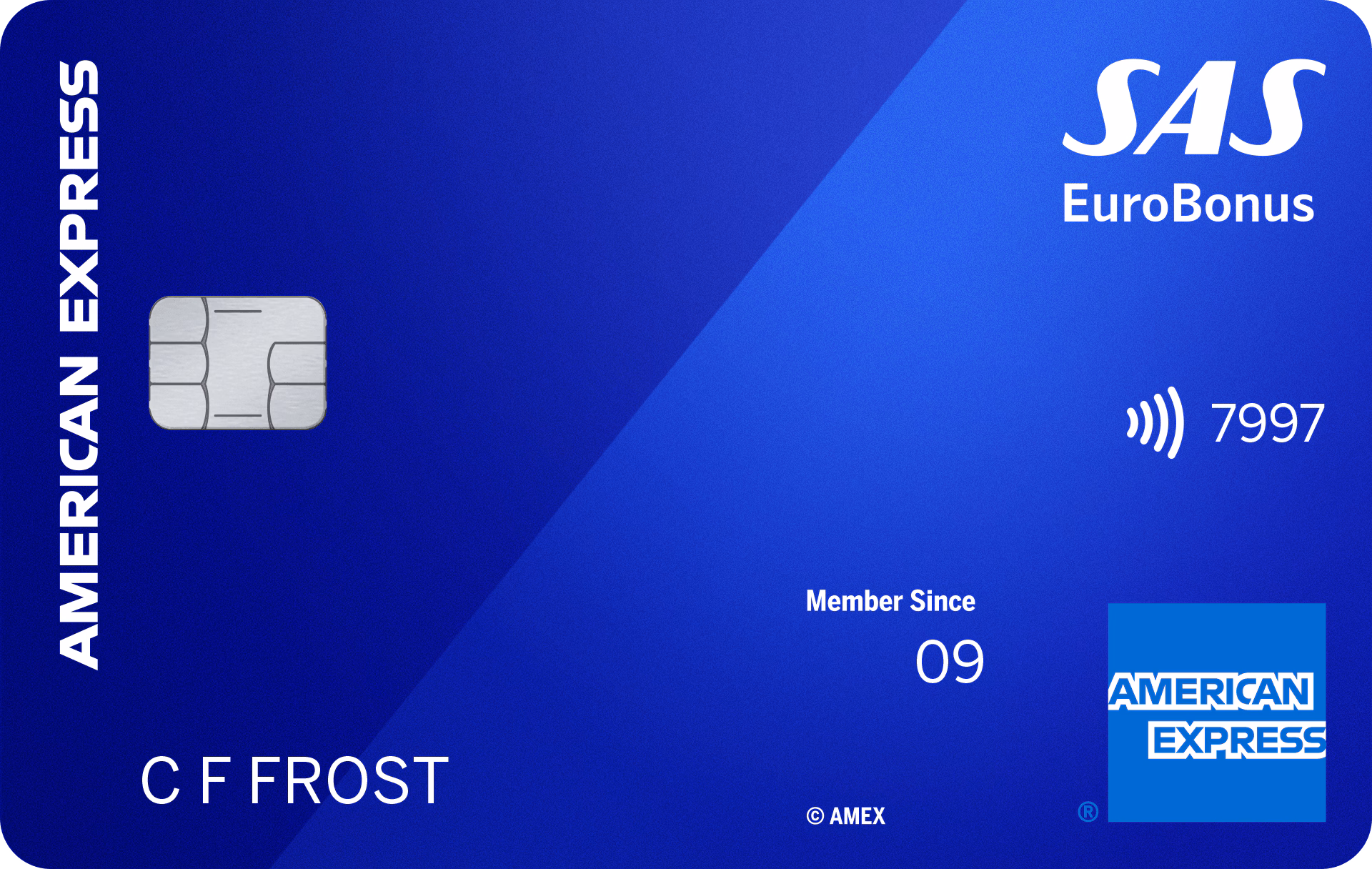 SAS EuroBonus Mastercard and Amex SAS EuroBonus Cards
